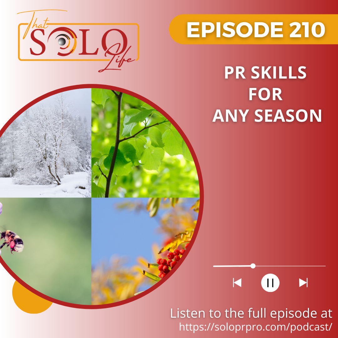 PR Skills for Any Season