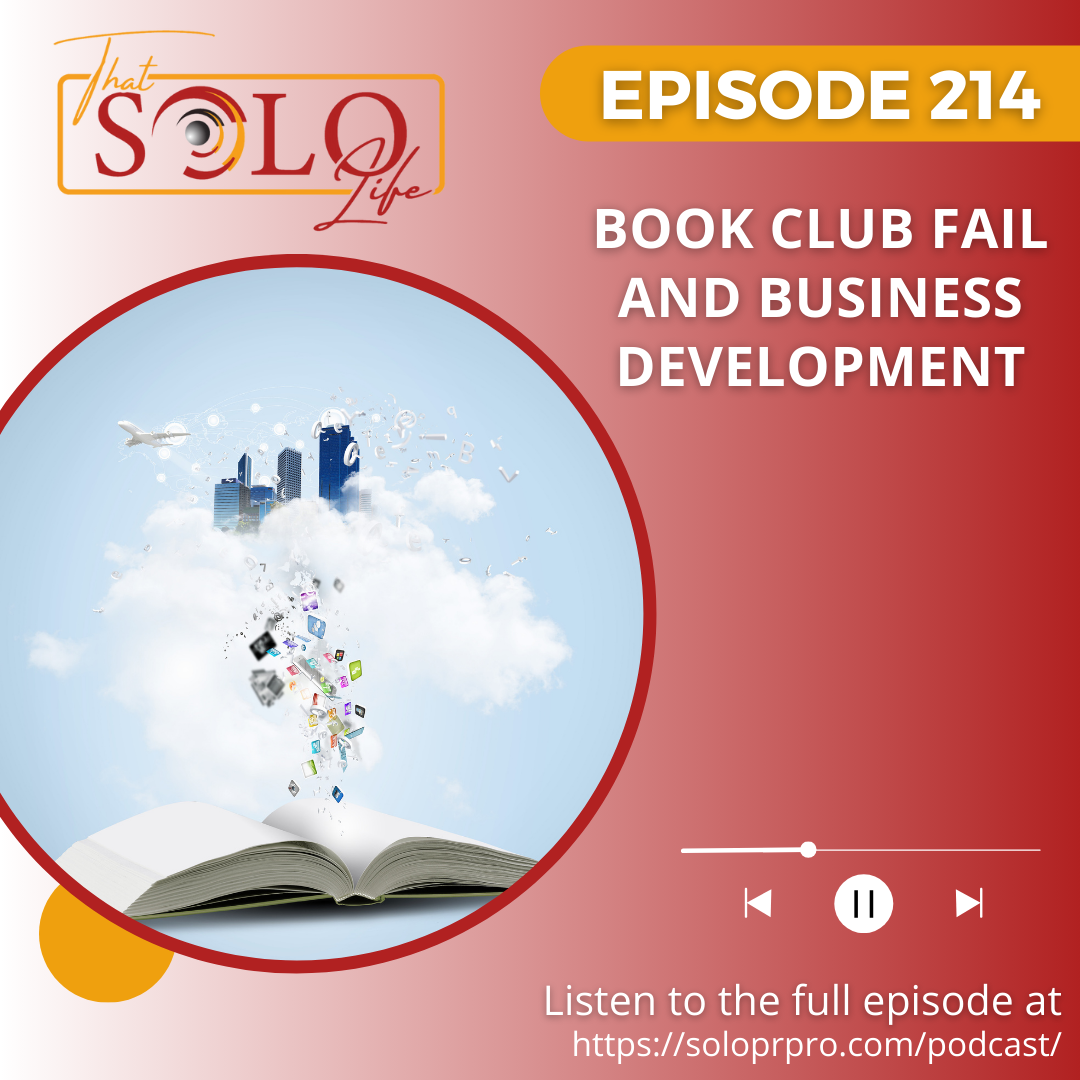 Book Club Fail and Business Development