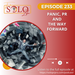 Panic, PR and the Way Forward