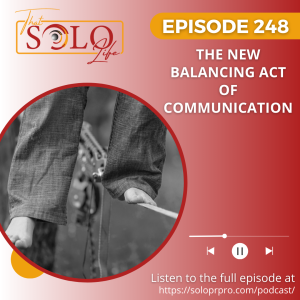 The New Balancing Act of Communication