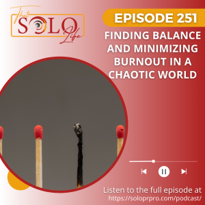 Finding Balance And Minimizing Burnout In A Chaotic World