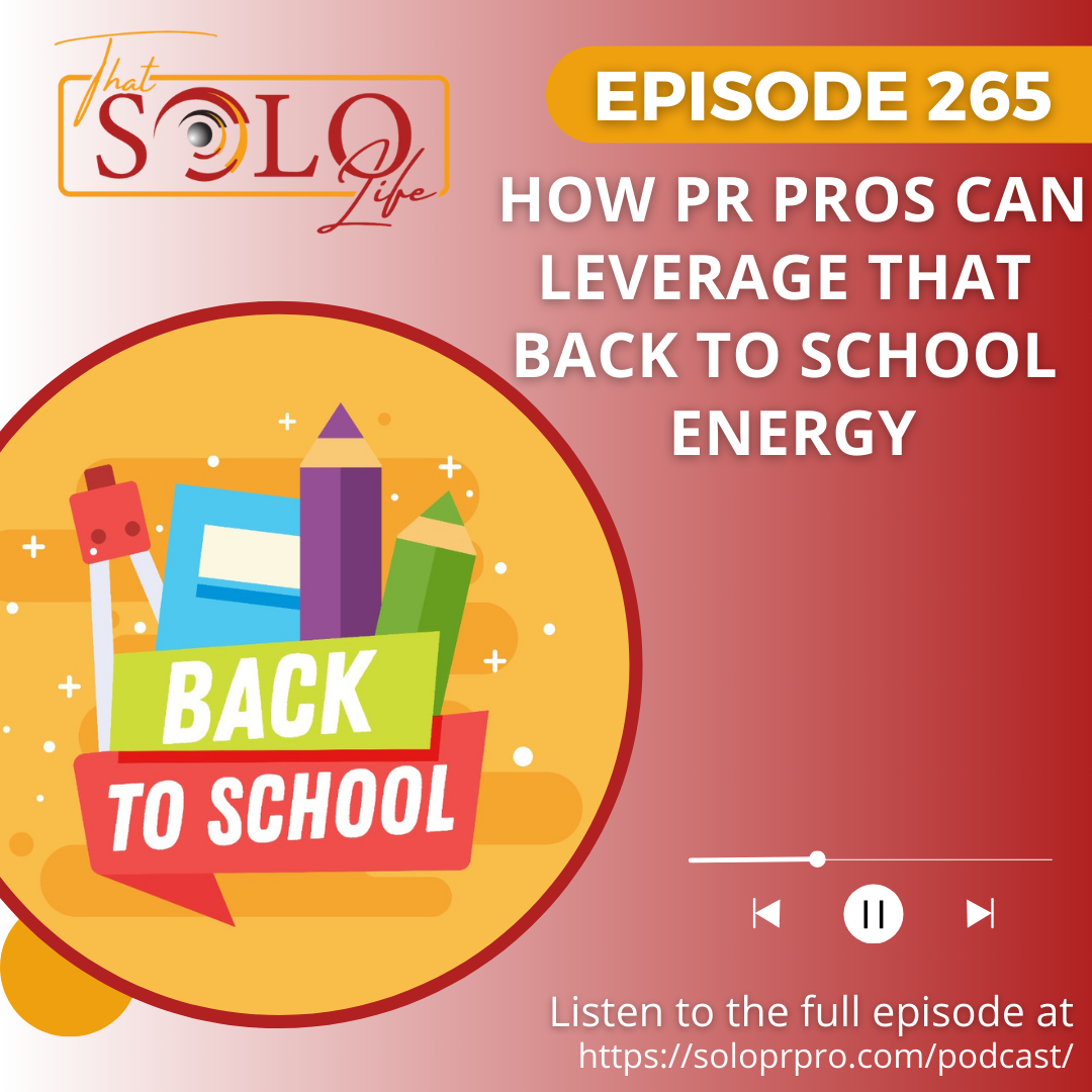 How PR Pros Can Leverage that Back to School Energy