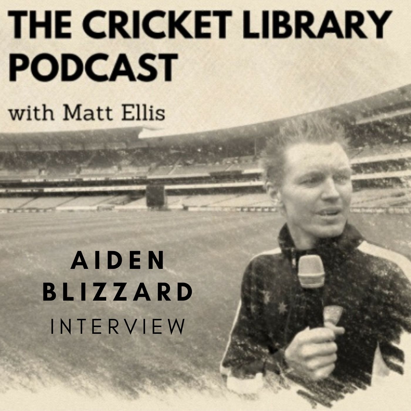 The Cricket Library Podcast - Interview with T20 power hitter Aiden Blizzard Image