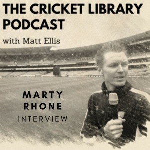 Cricket - Marty Rhone Interview