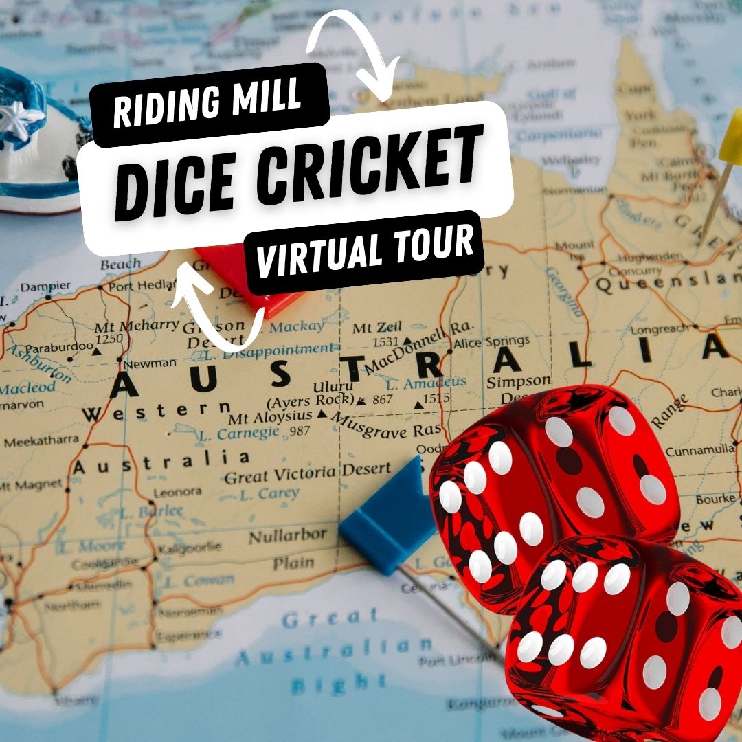 Remembering Riding Mill Cricket Club’s Historic Dice Cricket Virtual Tour of Australia