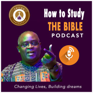 How to Study the Bible - part 1
