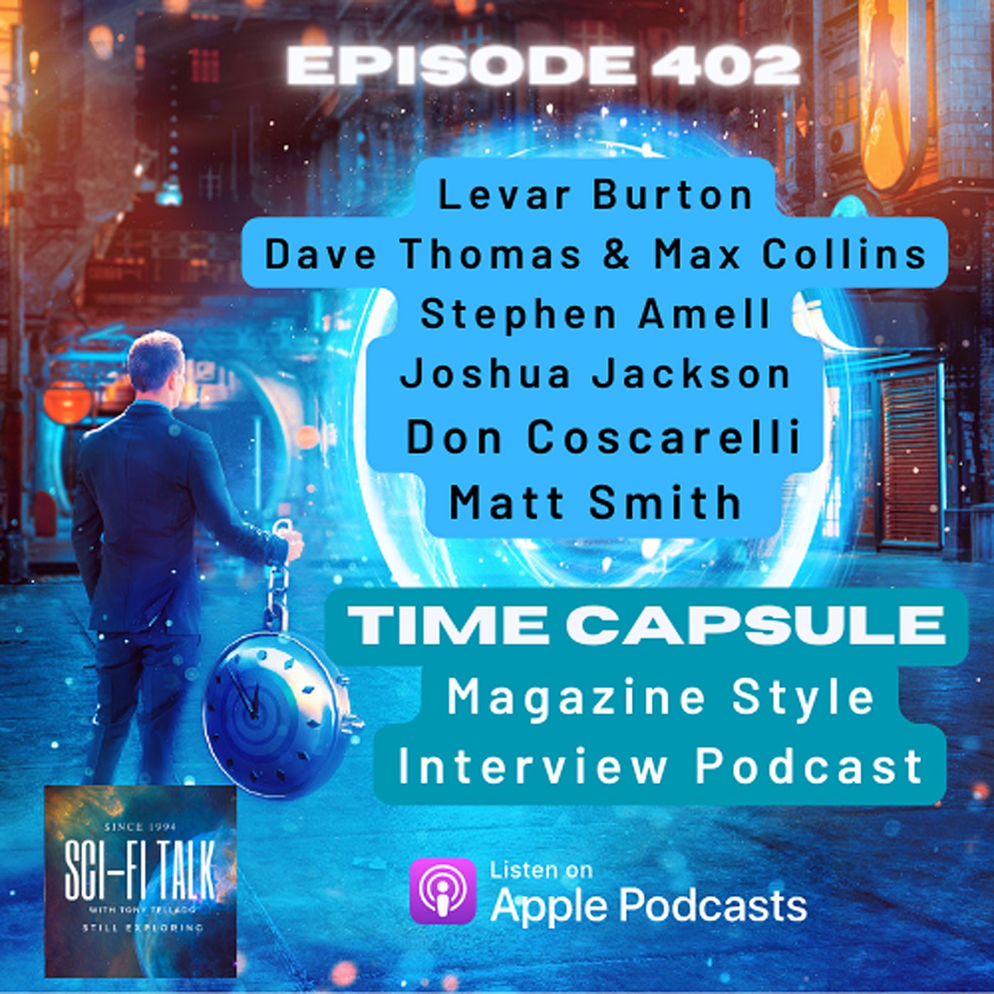Time Capsule 402 Has Levar Burton, Stephen Amell, Joshua Jackson And More