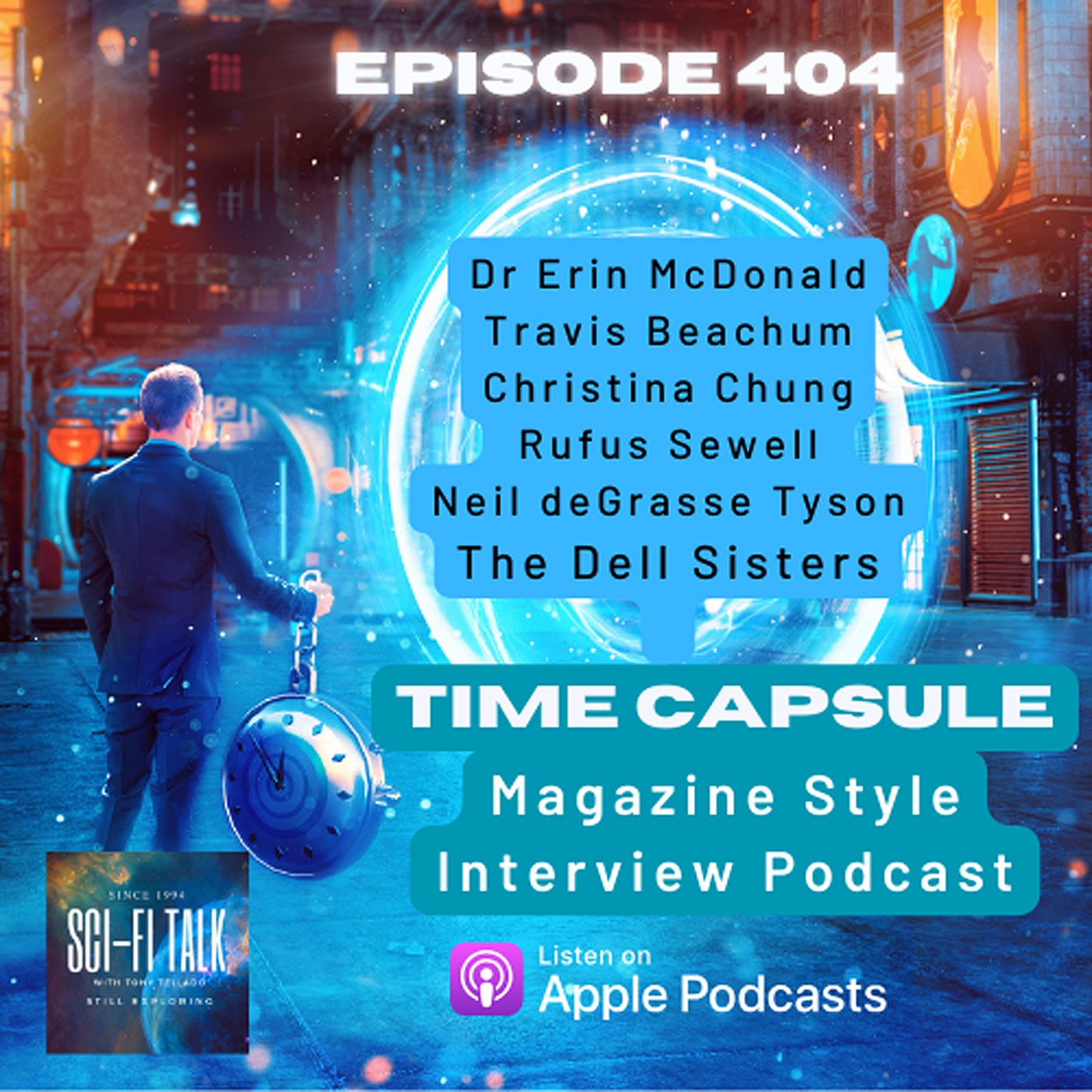 Exploring Sci-Fi’s Limits: Time Travel Facts and Impact Winter's Dark World On Time Capsule Episode 404