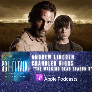 Andrew Lincoln And Chandler Riggs on The Walking Dead Season Three