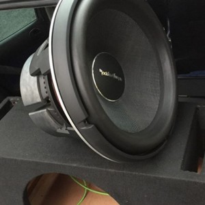 rockford fosgate slimline subwoofer ,