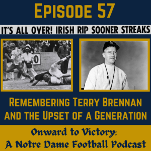 Fifty-Seven: Remembering Terry Brennan and the Upset of a Generation