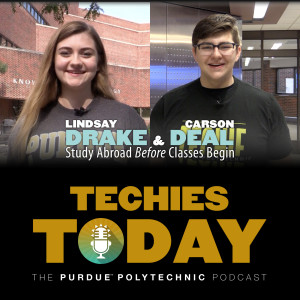 Lindsay Drake & Carson Deal, Study Abroad Before Classes Begin