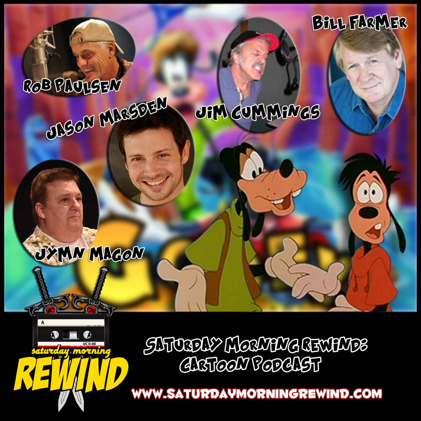 50: Rob Paulsen, Jim Cummings, Jason Marsden, and Bill Farmer interviews (Disney's Goof Troop / A Goofy Movie)