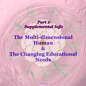 The Multi-Dimensional Human & the Changing Educational Needs. Part II