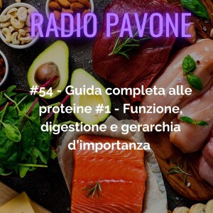 #54 - Mini-serie sulle proteine #1 - Funzione,digestione e gerarchia d’importanza