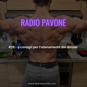 #78  - 9 Consigli per l'allenamento dei dorsali