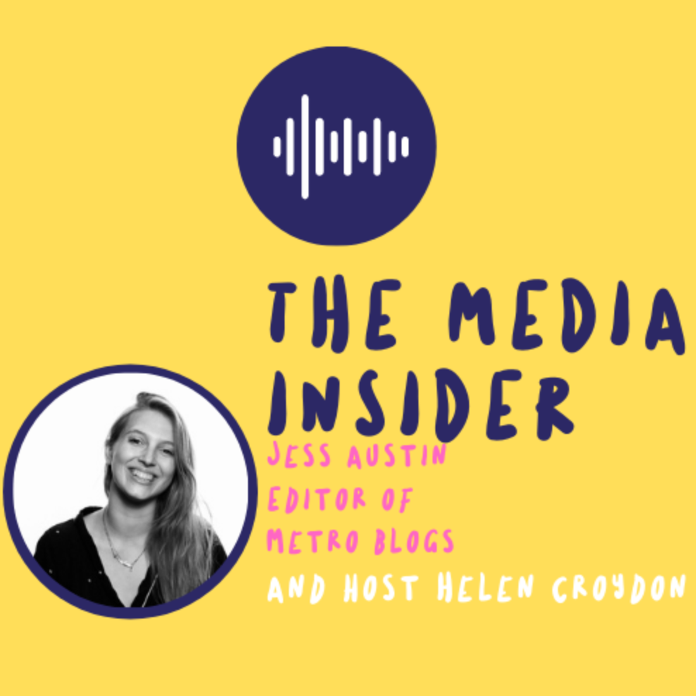 The Media Insider - Metro blogs editor Jess Austin