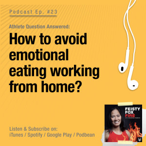 How to avoid emotional eating working from home?