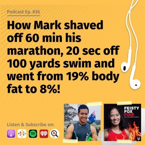 How Mark shaved off 60 min his marathon, 20 sec off 100 yards swim and went from 19% body fat to 8%! - Interview