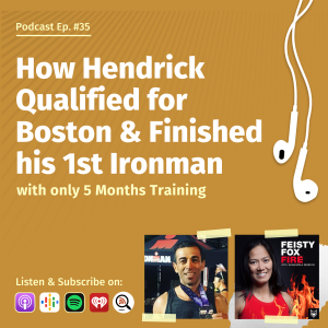 How Hendrick Qualified for Boston & Finished his 1st Ironman with only 5 Months Training - Interview