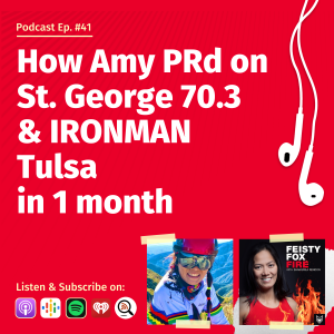 How Amy PRd on St. George 70.3 & IRONMAN Tulsa in 1 Month - Interview