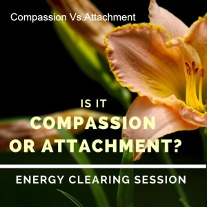 Compassion or Attachment Energy Clearing Session