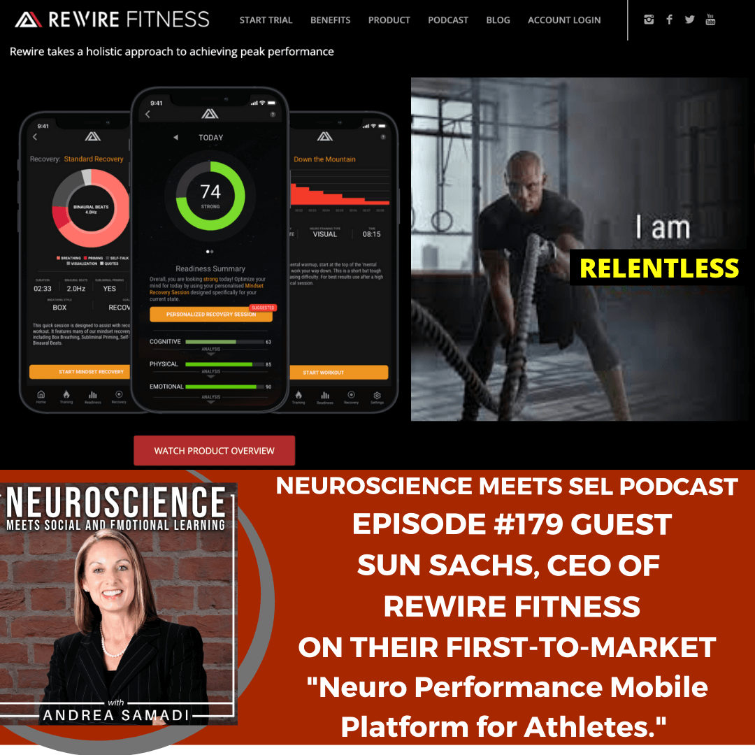 Sun Sachs, CEO of Rewire Fitness on Their First-To-Market ”Neuro Performance Mobile App for Athletes”