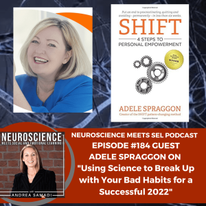 ”Shift” Author, Adele Spraggon on ”Using Science to Break Up with Your Bad Habits for a Successful 2022!”