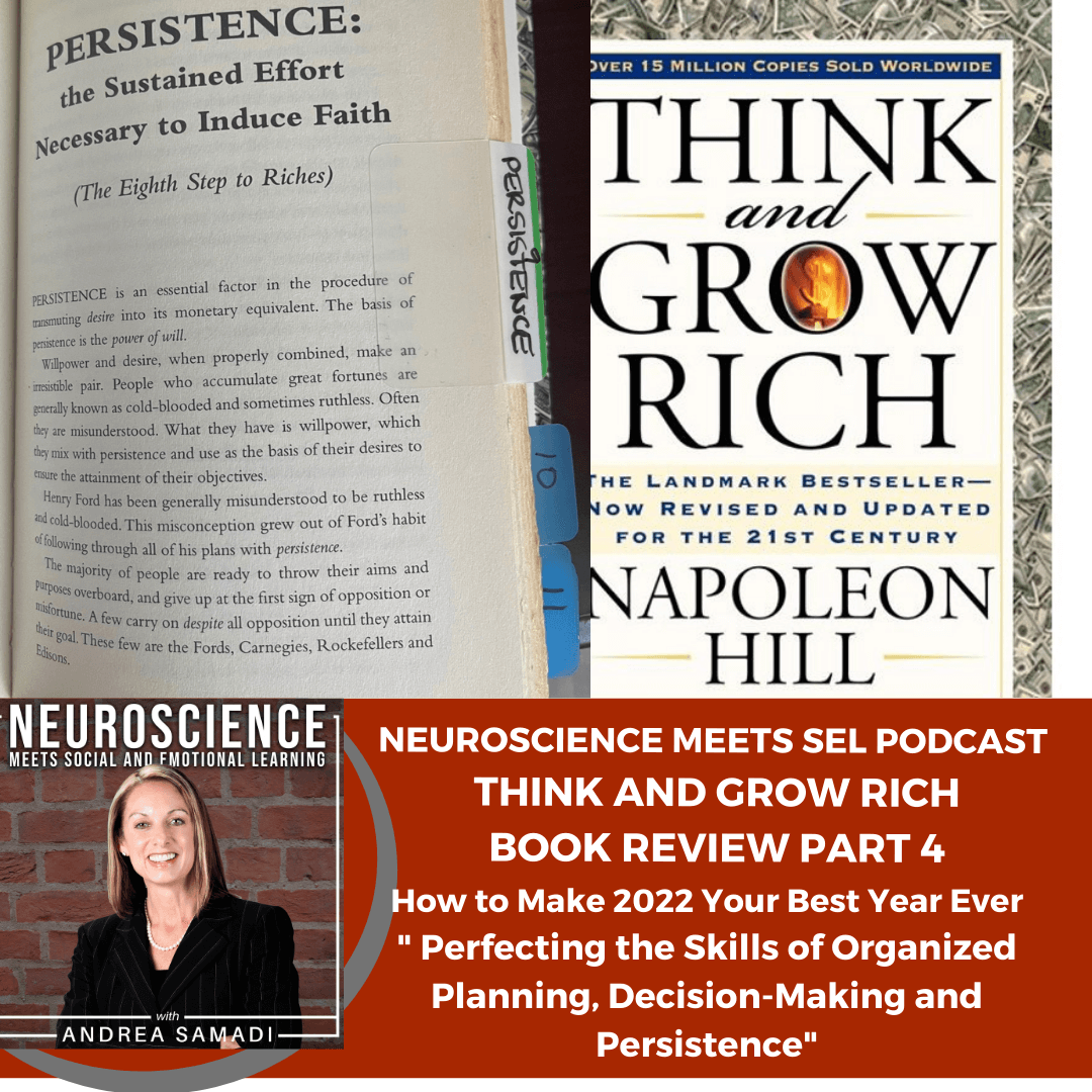 Think and Grow Rich Book Review PART 4 on ”Perfecting the Skills of Organized Planning, Decision-Making and Persistence”