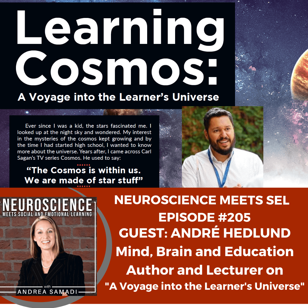 Author and Educational Consultant André Hedlund on ”A Voyage into the Learner’s Universe: A Macro View of Neuroscience and SEL”