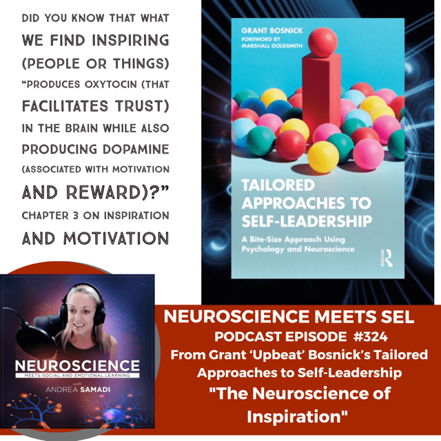 Insights from Grant 'Upbeat' Bosnick's Tailored Approaches to Self-Leadership: The Neuroscience of Inspiration (Chapter 3)