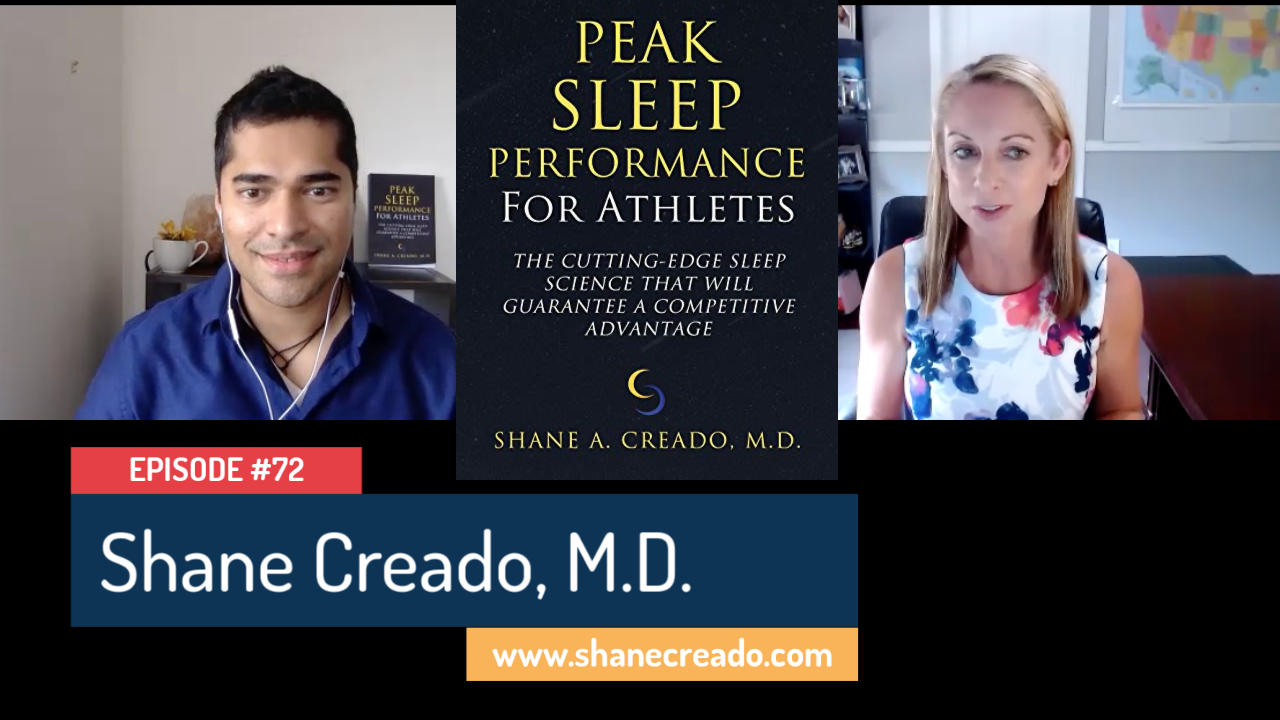 Dr. Shane Creado on "Sleep Strategies That Will Guarantee a Competitive Advantage"