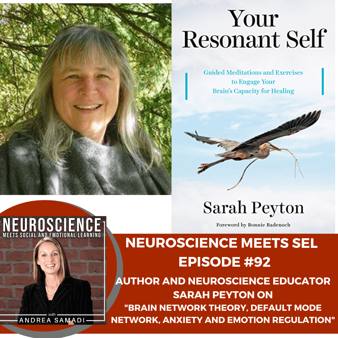 Author and Neuroscience Educator Sarah Peyton on "Brain Network Theory, Default Mode Network, Anxiety and Emotion Regulation."