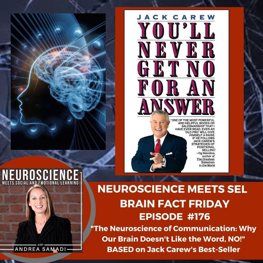 Brain Fact Friday on ”The Neuroscience of Communication: Why Our Brain Doesn‘t Like the Word, NO!”