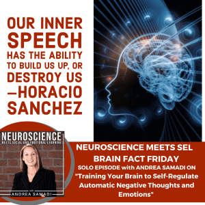 Brain Fact Friday on "Training Your Brain to Self-Regulate Automatic Negative Thoughts and Emotions"