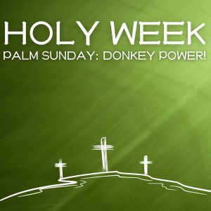 Palm Sunday: Donkey Power!