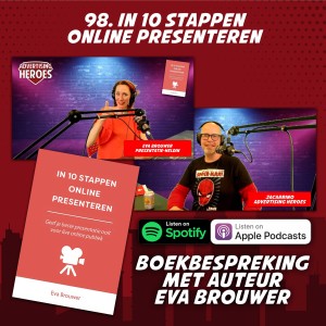 98. In 10 stappen online presenteren - met auteur Eva Brouwer