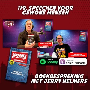 Speechen voor gewone mensen - boekbespreking met Jerry Helmers #119