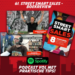 61. Street Smart Sales - Boekreview met nr. 1 auteur Ronald Bogaerds en host Jacarrino