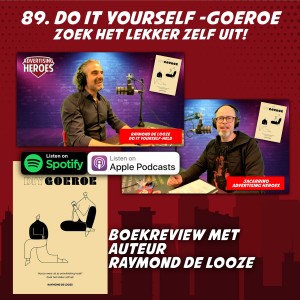 89. DIY GOEROE - boekbespreking met Raymond de Looze
