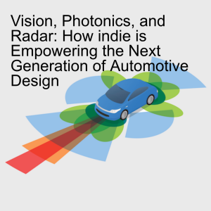 Vision, Photonics, and Radar: How indie is Empowering the Next Generation of Automotive Design