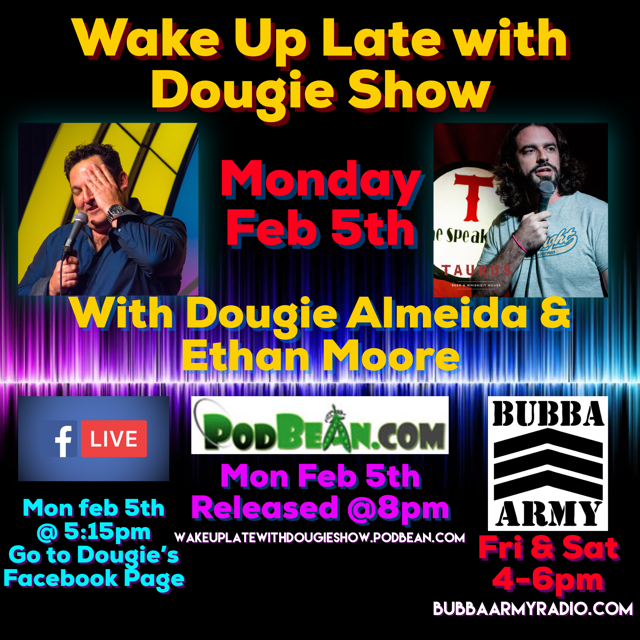 Feb 5, 2018 with Dougie Almeida & Ethan Moore 