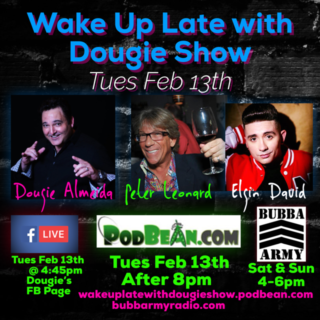 Feb 13, 2018 with Dougie Almeida, Peter Leonard, & Elgin David