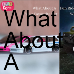 What About A Fun Ride With Your Favourite Hot Wheels Cars?