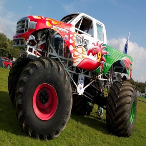 5 BIG power work vehicles