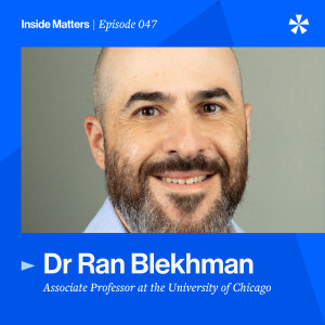 Decoding the Microbiome: Genetic Discoveries with Dr. Ran Blekhman