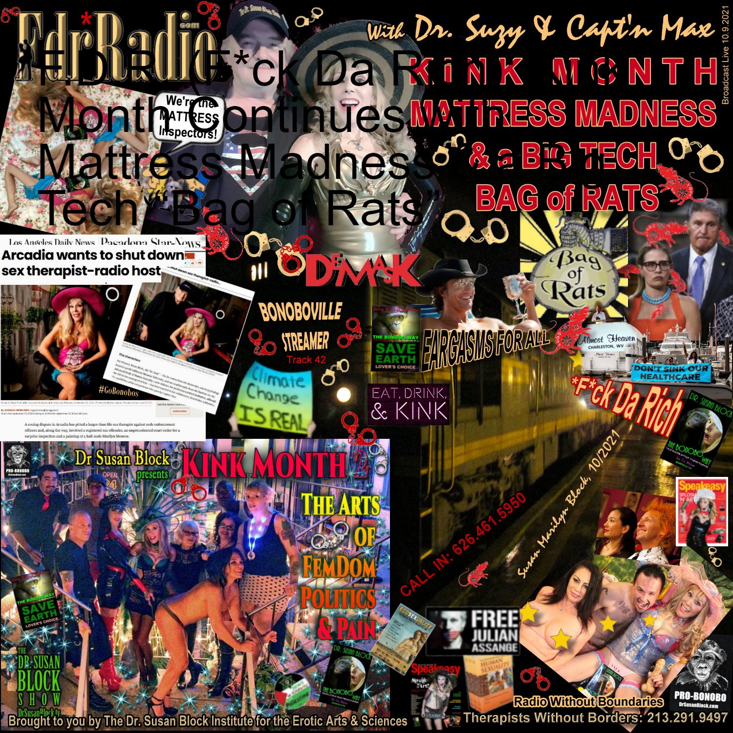 F.D.R. (F*ck Da Rich): Kink Month Continues with Mattress Madness & a Big Tech “Bag of Rats”