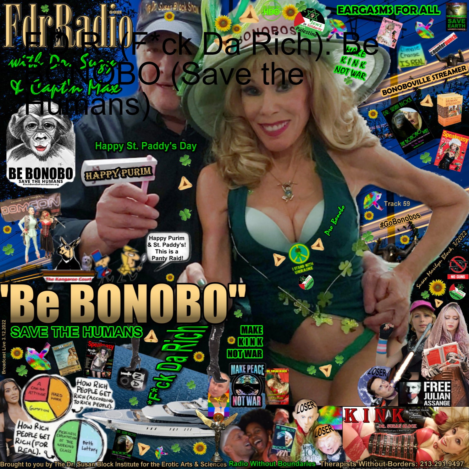F.D.R. (F*ck Da Rich): @DrSuzy Be BONOBO (Save the Humans) thumbnail