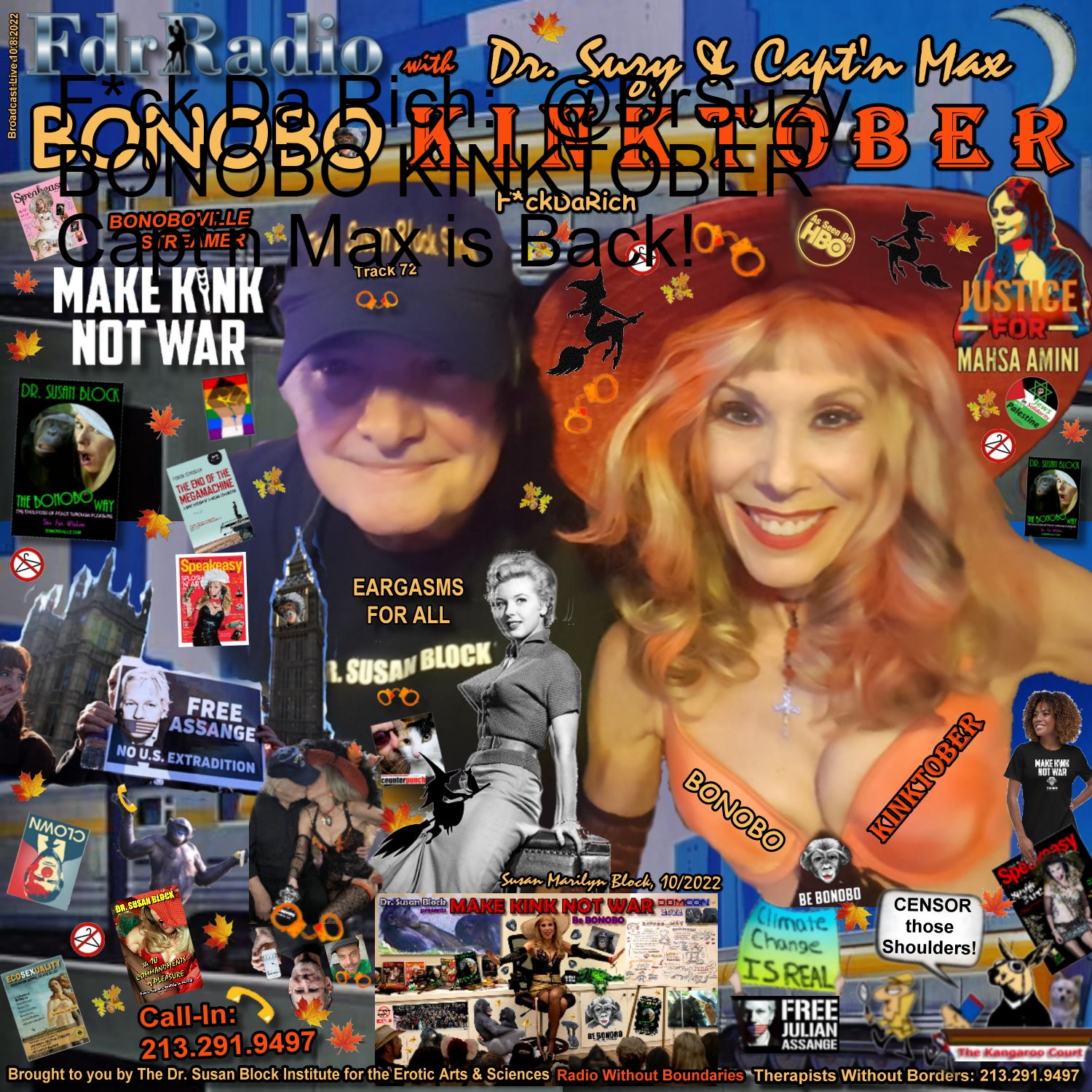 F*ck Da Rich: @DrSuzy BONOBO KINKTOBER Capt’n Max is Back! thumbnail