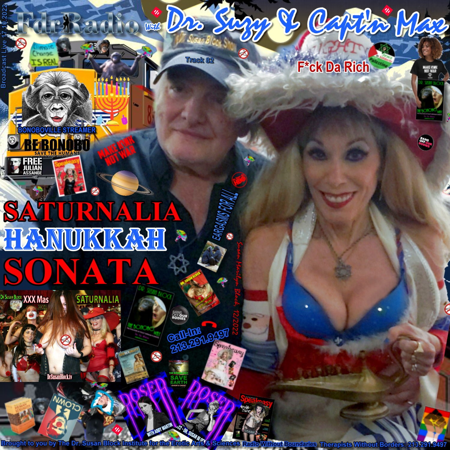 F.D.R. (F*ck Da Rich): @DrSuzy Saturnalia Hanukkah Sonata thumbnail